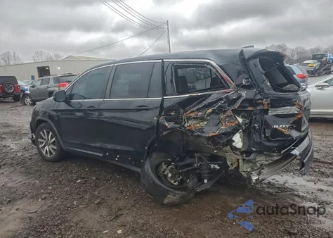 2019 Honda Pilot Exl z USA, uszkodzony, nr VIN 5FNYF6H55KB031902